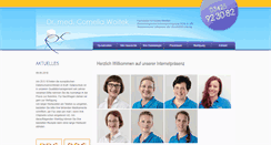 Desktop Screenshot of dr-cornelia-woitek.de